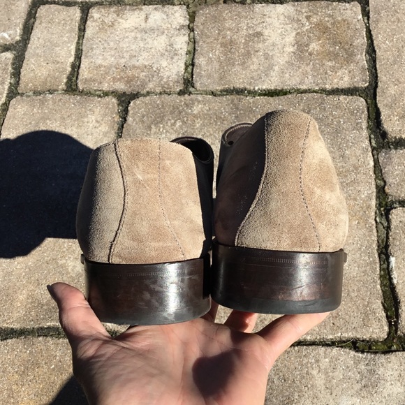 Canali Suede Monk Loafers Shoes Made in Italy main image 14